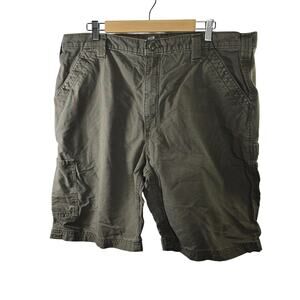 Vintage Men's Carhartt Green Cargo Shorts Size 40
